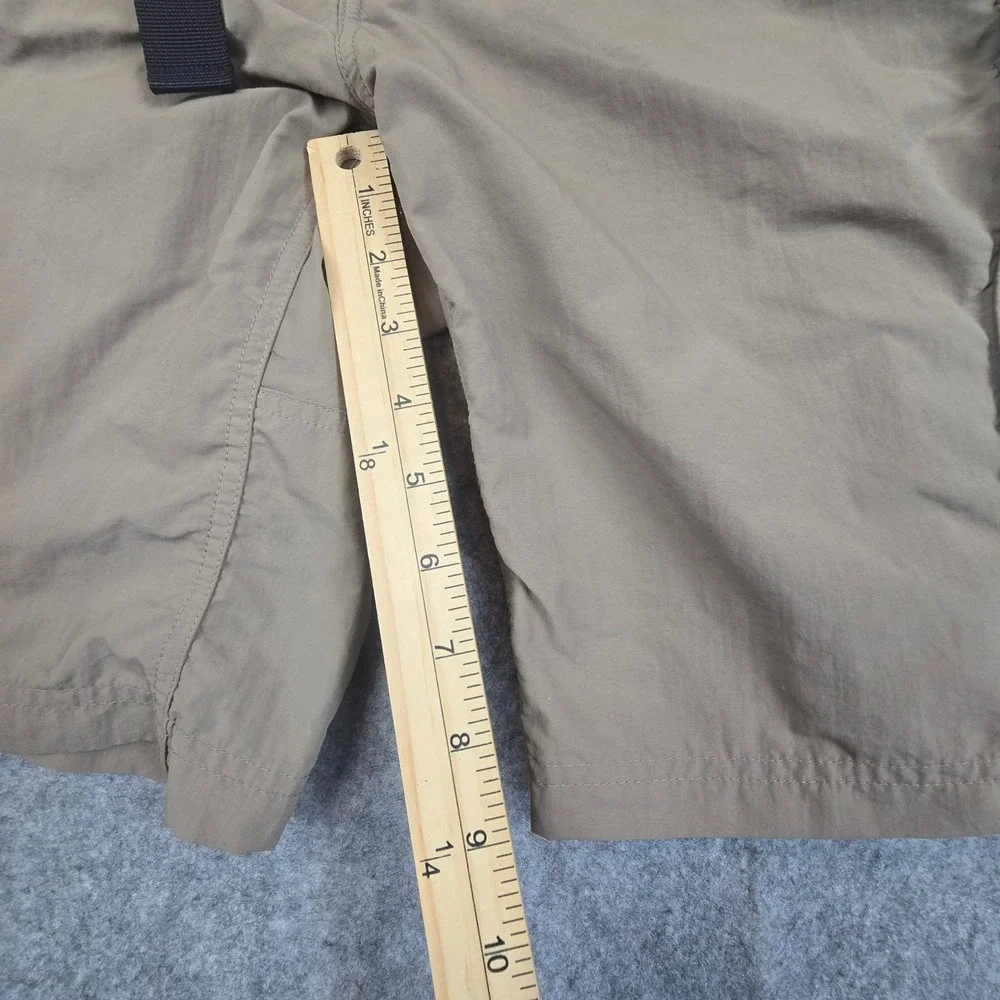 EMS Cargo Shorts Mens 36 Tan Regular Fit Nylon Hiking Utility Belted S18M0857